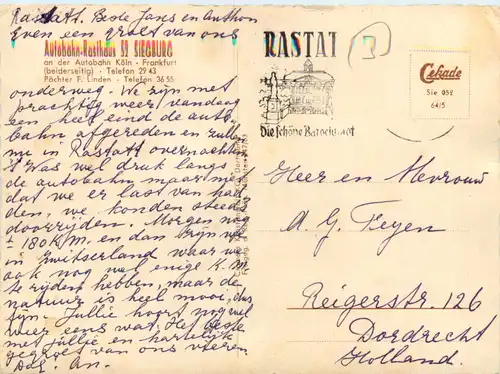 Siegburg - Autobahn Rasthaus -621144