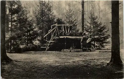 Waldandacht an der Aisne - Feldpost Landwehr Inf. Regiment 16 -620720