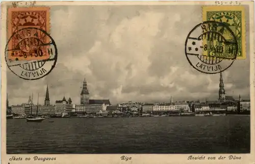Riga - Ansicht von der Düna -620202