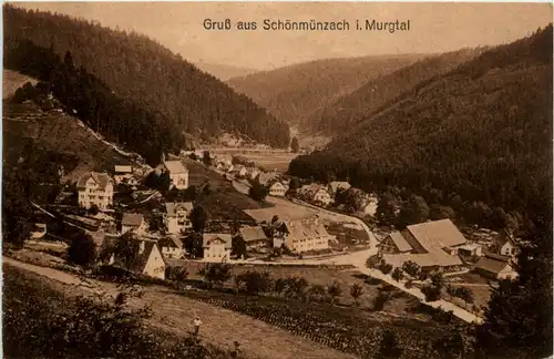 Gruss aus Schönmünzach i. Murgtal -396304