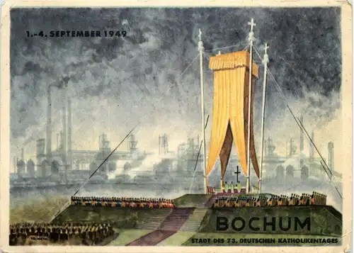 Bochum - 73. Deutscher Katholikentag 1949 -621364