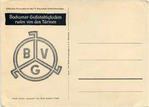 Bochum - 73. Deutscher Katholikentag 1949 -621364