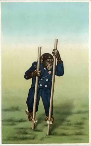 Affe auf Stelzen - Japan -620242