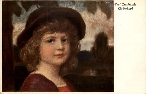 Kind - Künstlerkarte Prof. Zumbusch -618952