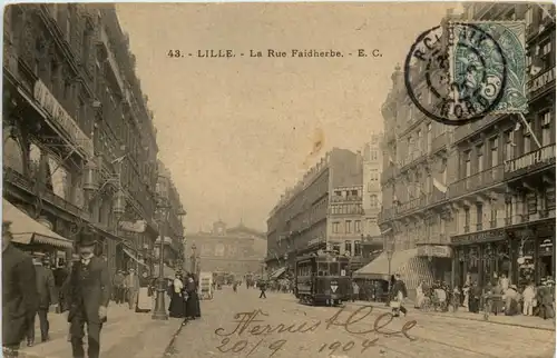 Lille - La Rue Faidherbe -620218