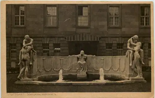 Stuttgart - Schicksalsbrunnen -621534