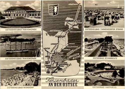 Ferienbäder der Ostsee - Scharbeutz Travemünde -620920