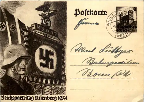 Reichsparteitag Nürnberg 1934 - 3. Reich -620570