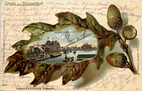 Gruss aus Düsseldorf - Litho5 -621574