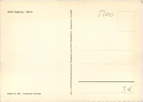 Siegburg - Markt -621564