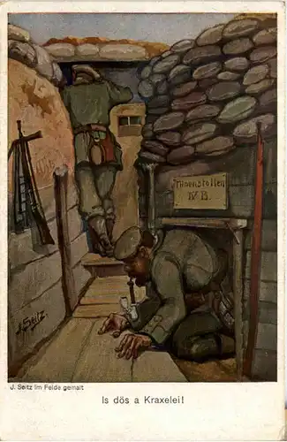 1. Weltkreig - Is dös a Kraxelei - Feldpost Feld Lazarett No 7 -620642