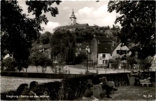 Siegburg - Partie an der Mühlen -621140