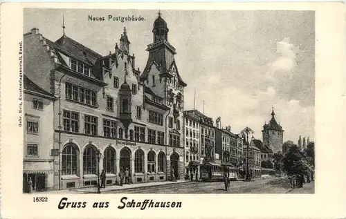 Gruss aus Schaffhausen - Neues Postgebäudeal -480162