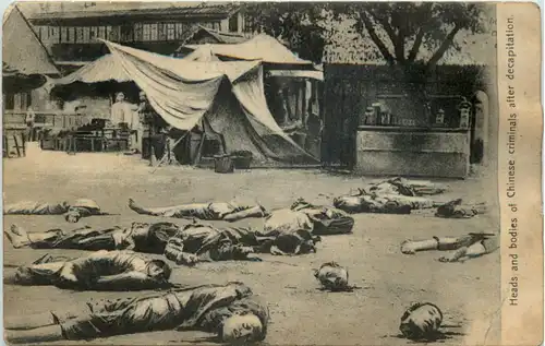 HongKong - Heads and bodies of chinese criminals -620236