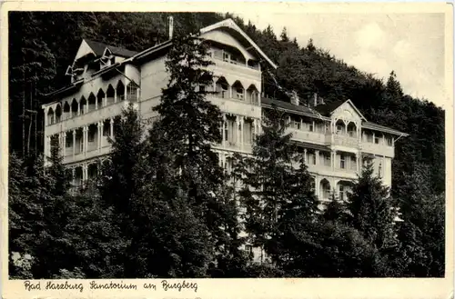 Bad Harzburg, Sanatorium am Burgberg -396864