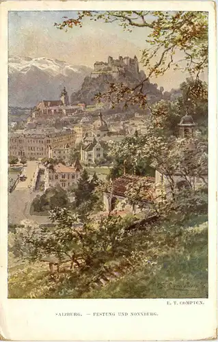 Salzburg - Festung und Nonnberg -620296