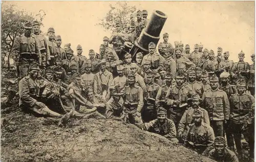 Nach der Beschiessung Camp des Romains - Feldpost -620718