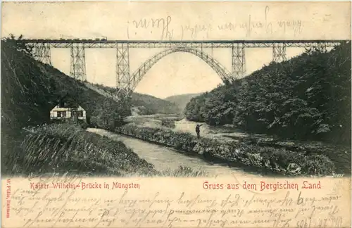 Kaiser Wilhelm Brücke in Müngsten -621320