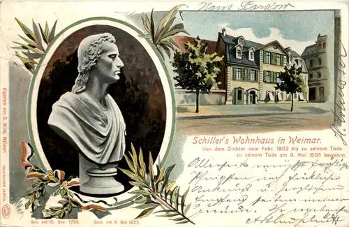 Weimar - Schillers Wohnhaus -621070