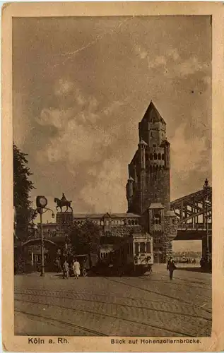 Köln - Hohenzollernbrücke -620962