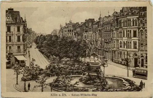 Köln am Rhein - Kaiser Wilhelm Ring -621090