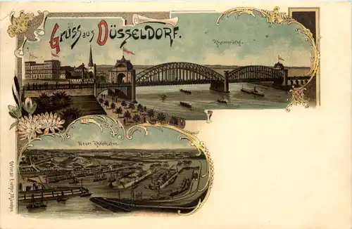 Gruss aus Düsseldorf - Litho -622154