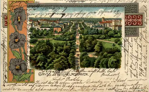 Wilhelmshaven - Litho -480542