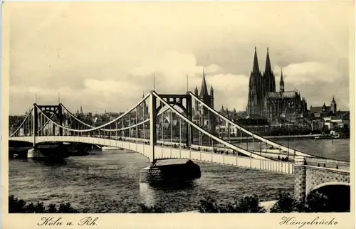 Köln - Hängebrücke -621018