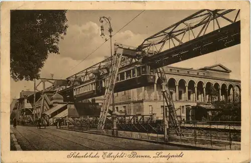 Schwebebahn Elberfeld - Barmen - Landgericht -621350