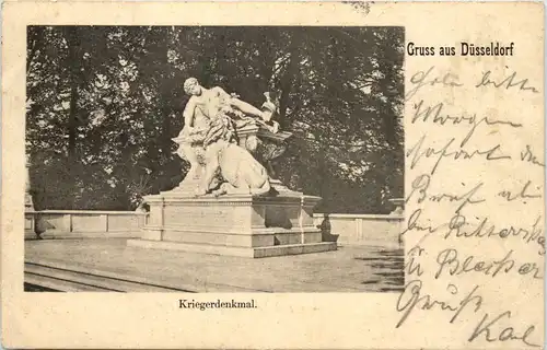 Düsseldorf - Krieger Denkmal -622294