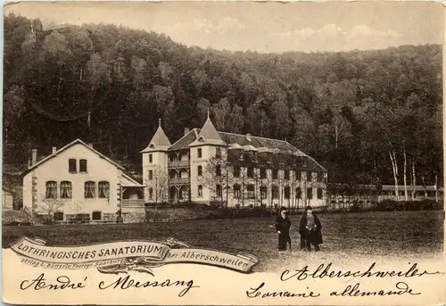 Lothringisches Sanatorium bei Alberschweiler -621242