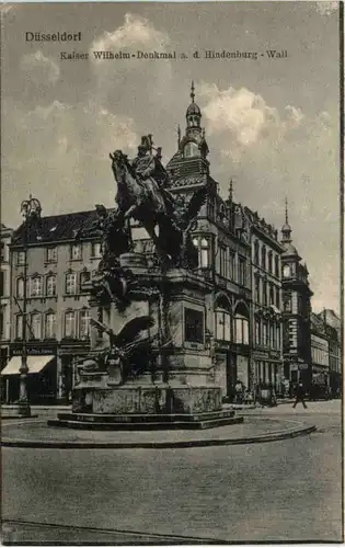 Düsseldorf - Kaiser Wilhelm Denkmal -622324