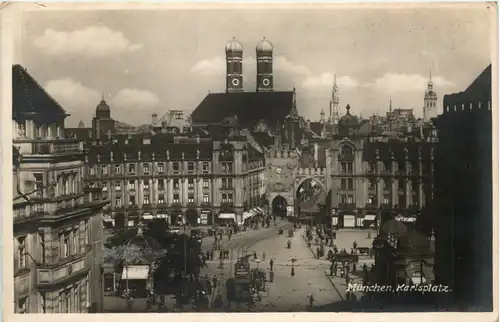 München - Karlsplatz - Ausstellung 1927 -621530