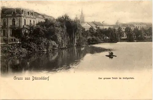 Gruss aus Düsseldorf - Der grosse Teich -622534