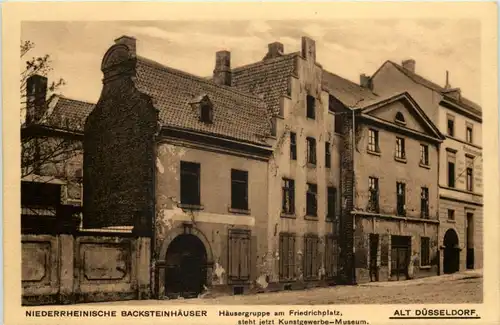 Düsseldorf - Häusergruppe am Friedrichplatz -621630