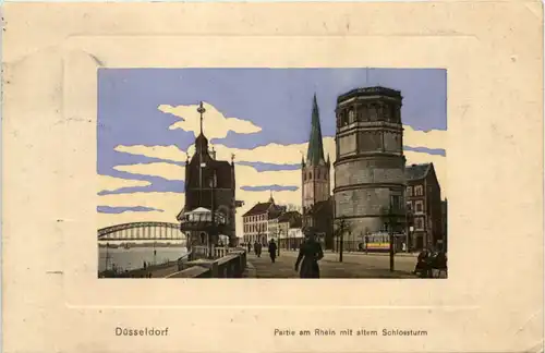 Düsseldorf - Partie am Rhein -622644