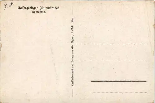 Hinterbärenbad bei Kufstein -621538