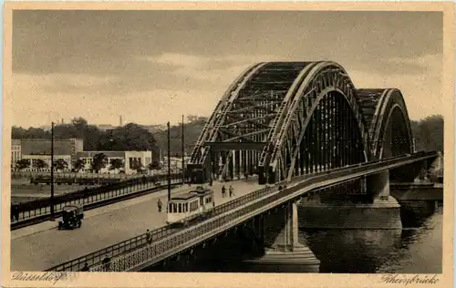 Düsseldorf - Rheinbrücke -622734