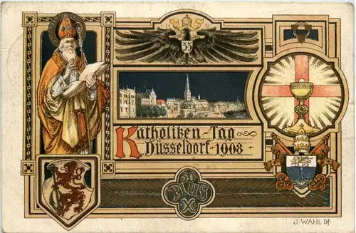 Düsseldorf - Katholiken Tag 1908 -621890