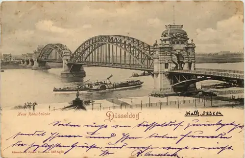 Düsseldorf - Neue Rheinbrücke -622724