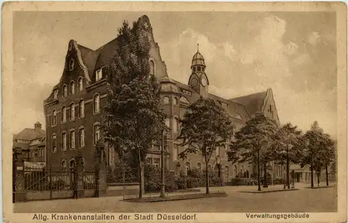 Düsseldorf - Allgemeine städtische Krankenanstalten -621742