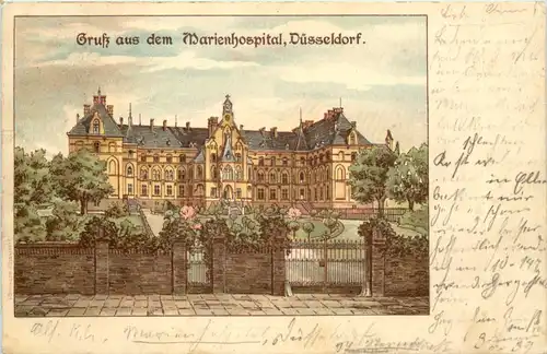 Düsseldorf - Gruss aus dem Marienhospital -621762