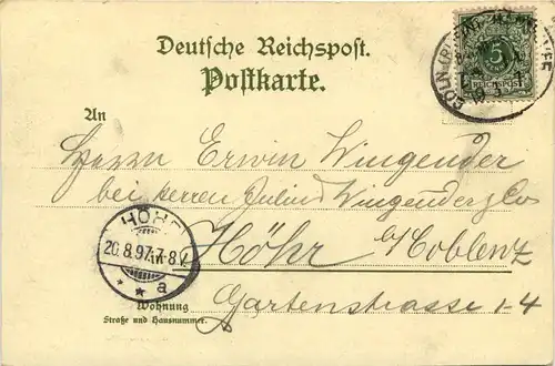 Gruss aus Düsseldorf - Litho -622844