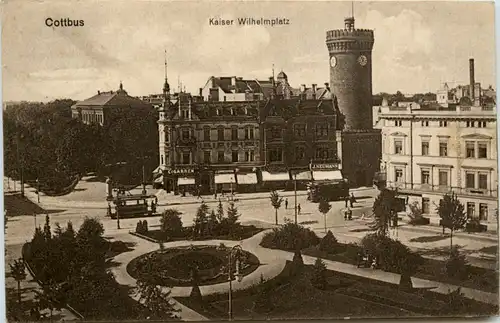 Cottbus, Kaiser Wilhelm-Platz -397884