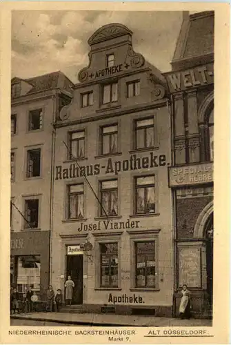 Düsseldorf - Markt 7 - Rathaus Apotheke -621616