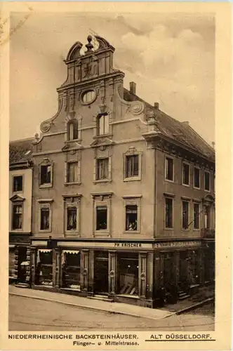 Düsseldorf - Flinger und Mittelstrasse -621656