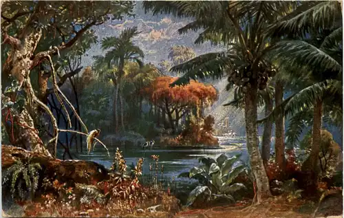 Kolonialkriegerdank - Landschaft in Kamerun -623064