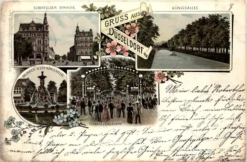 Gruss aus Düsseldorf - Litho -622142