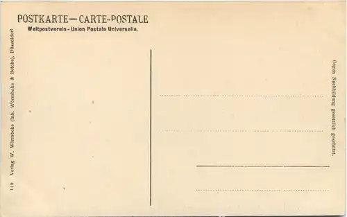 Düsseldorf - Alleestrasse mit Moltke Denkmal -622310