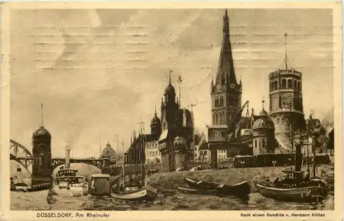 Düsseldorf - Am Rheinufer -621816